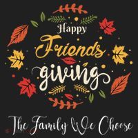 Funny Happy Friendsgiving Turkey Friends Giving Beanie thumb 2