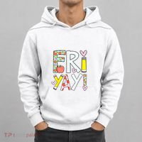 Friyay Happy Friday Funny Weekend Teacher Back To School Hoodie thumb 0