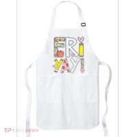 Friyay Happy Friday Funny Weekend Teacher Back To School Apron thumb 0