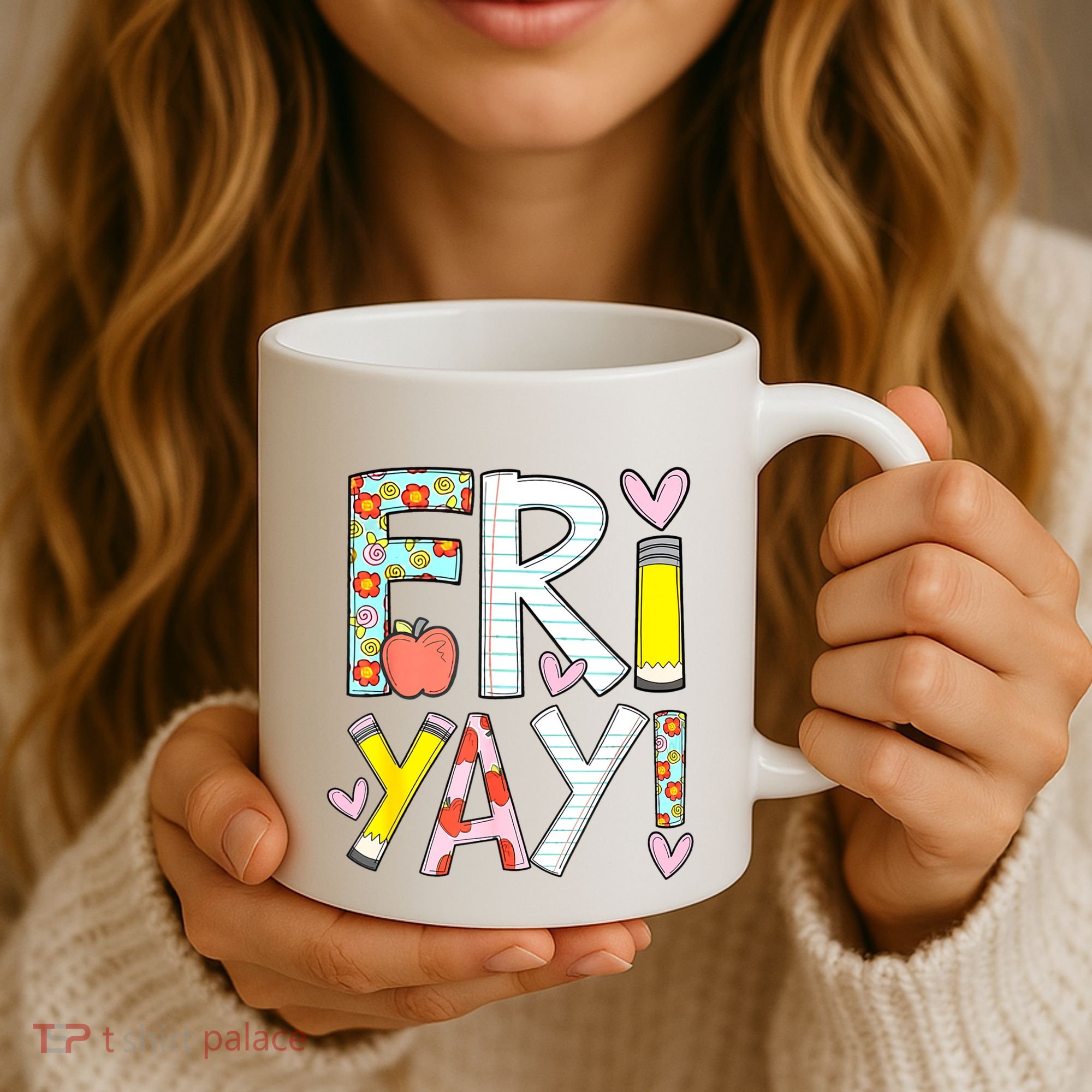 Friyay Happy Friday Funny Weekend Teacher Back To School Coffee Mug