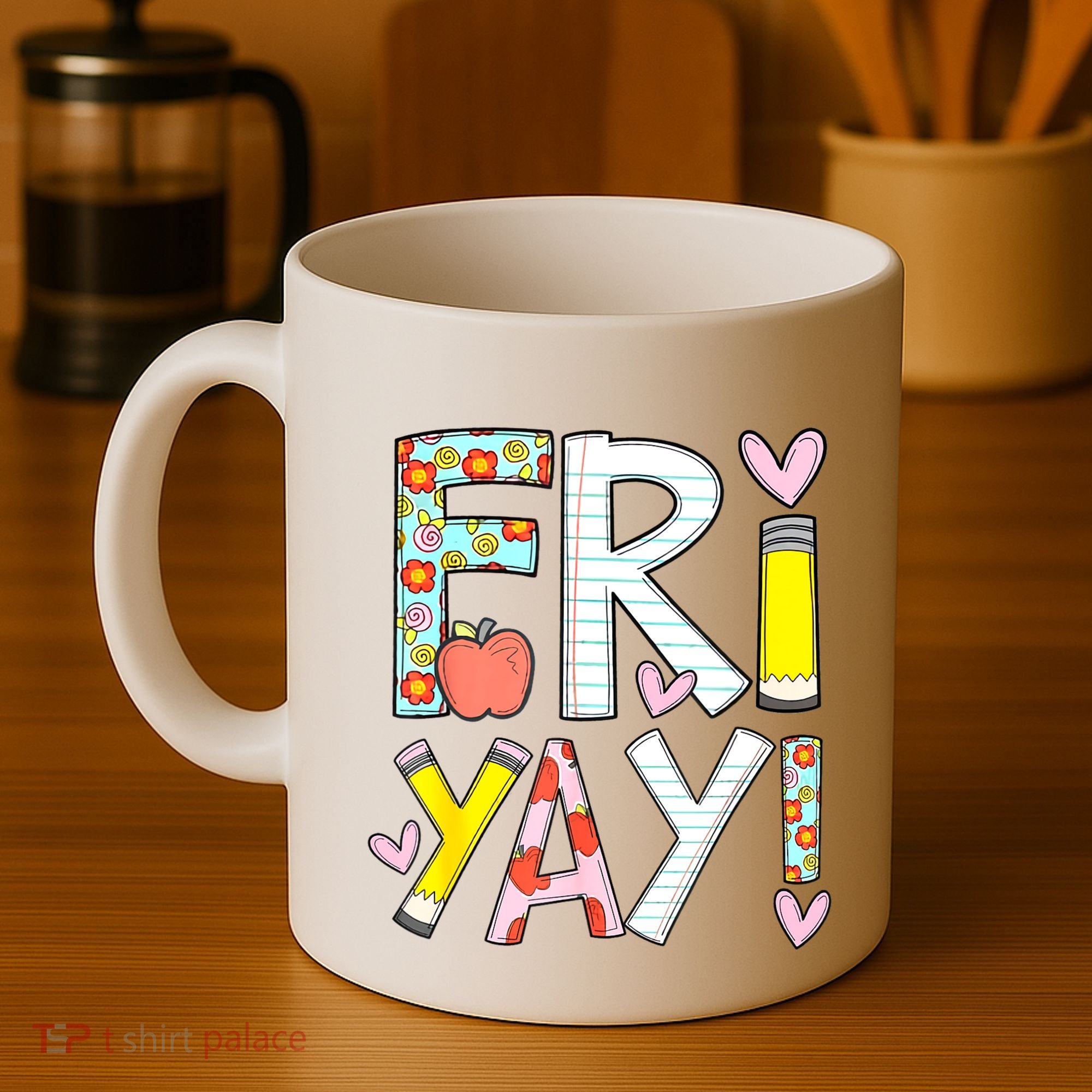 Friyay Happy Friday Funny Weekend Teacher Back To School Coffee Mug