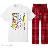 Friyay Happy Friday Funny Weekend Teacher Back To School Pajama Set thumb 0