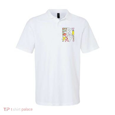 Friyay Happy Friday Funny Weekend Teacher Back To School Polo