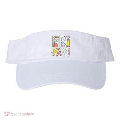 Friyay Happy Friday Funny Weekend Teacher Back To School Visor