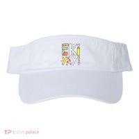Friyay Happy Friday Funny Weekend Teacher Back To School Visor thumb 0
