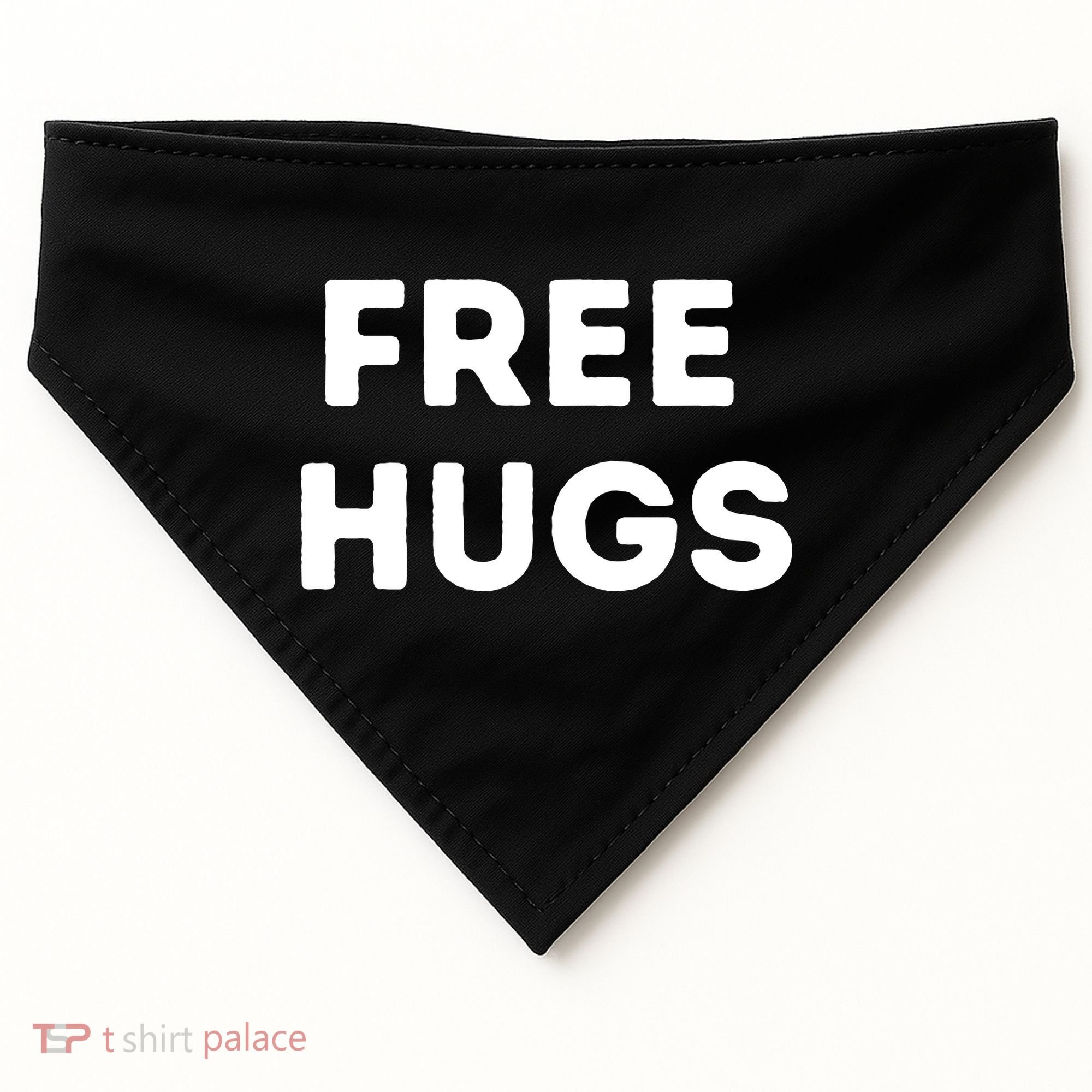 Free Hugs USA-Made Doggie Bandana
