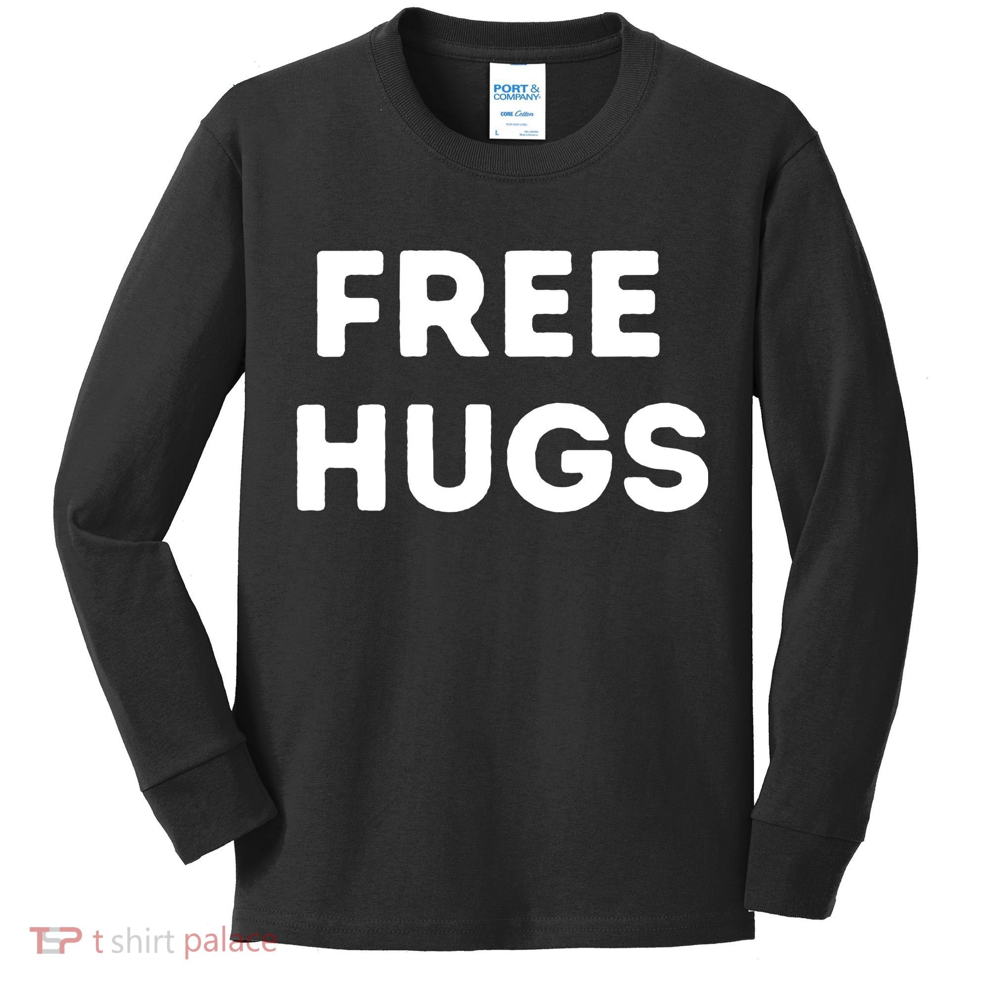 Free Hugs Kids Long Sleeve Shirt