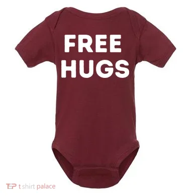 Free Hugs Baby Bodysuit