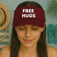 Free Hugs Visor thumb 2