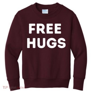 Free Hugs Kids Sweatshirt