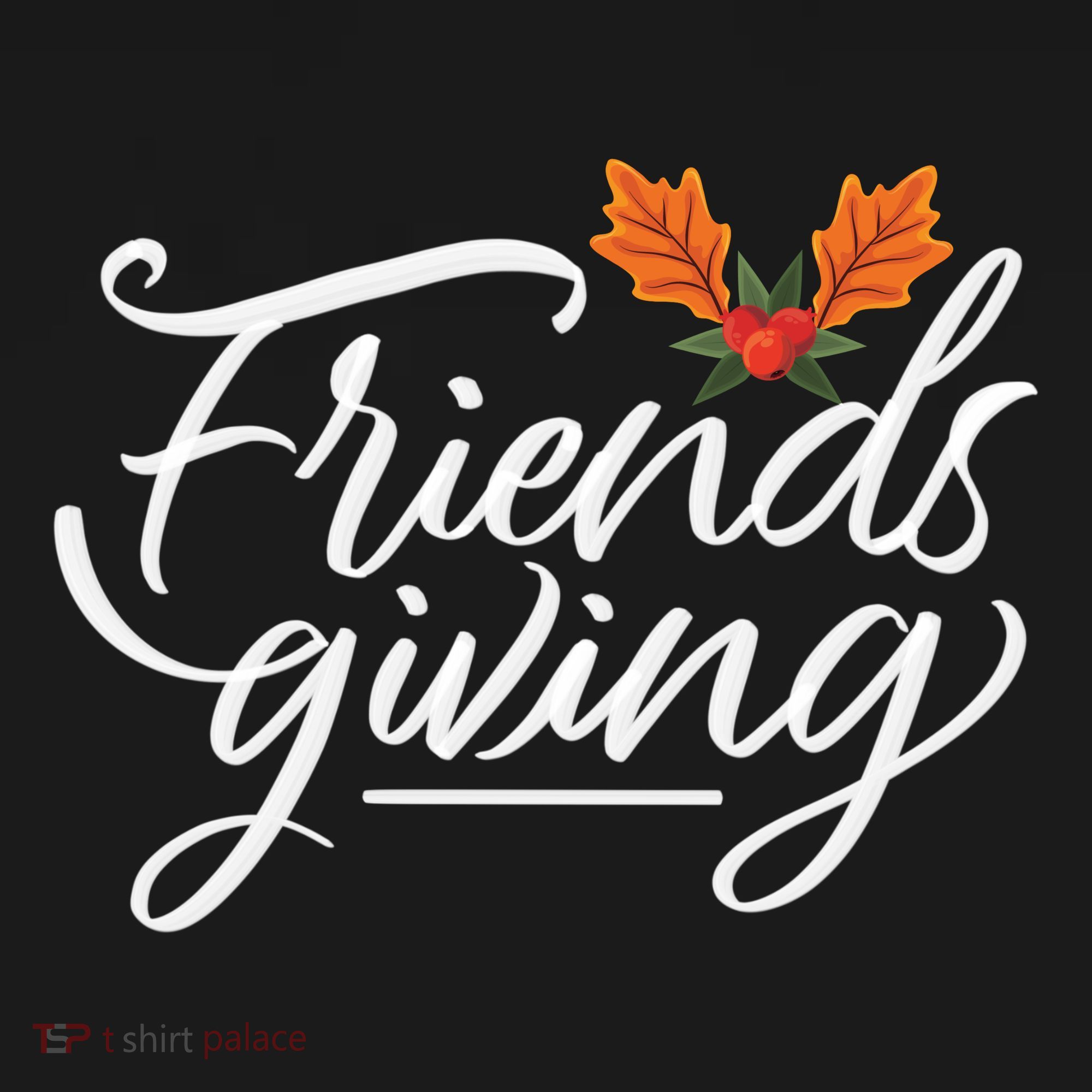 Friendsgiving Holiday Festive Thanksgiving Coaster
