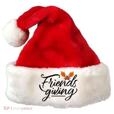 Friendsgiving Holiday Festive Thanksgiving Santa Hat