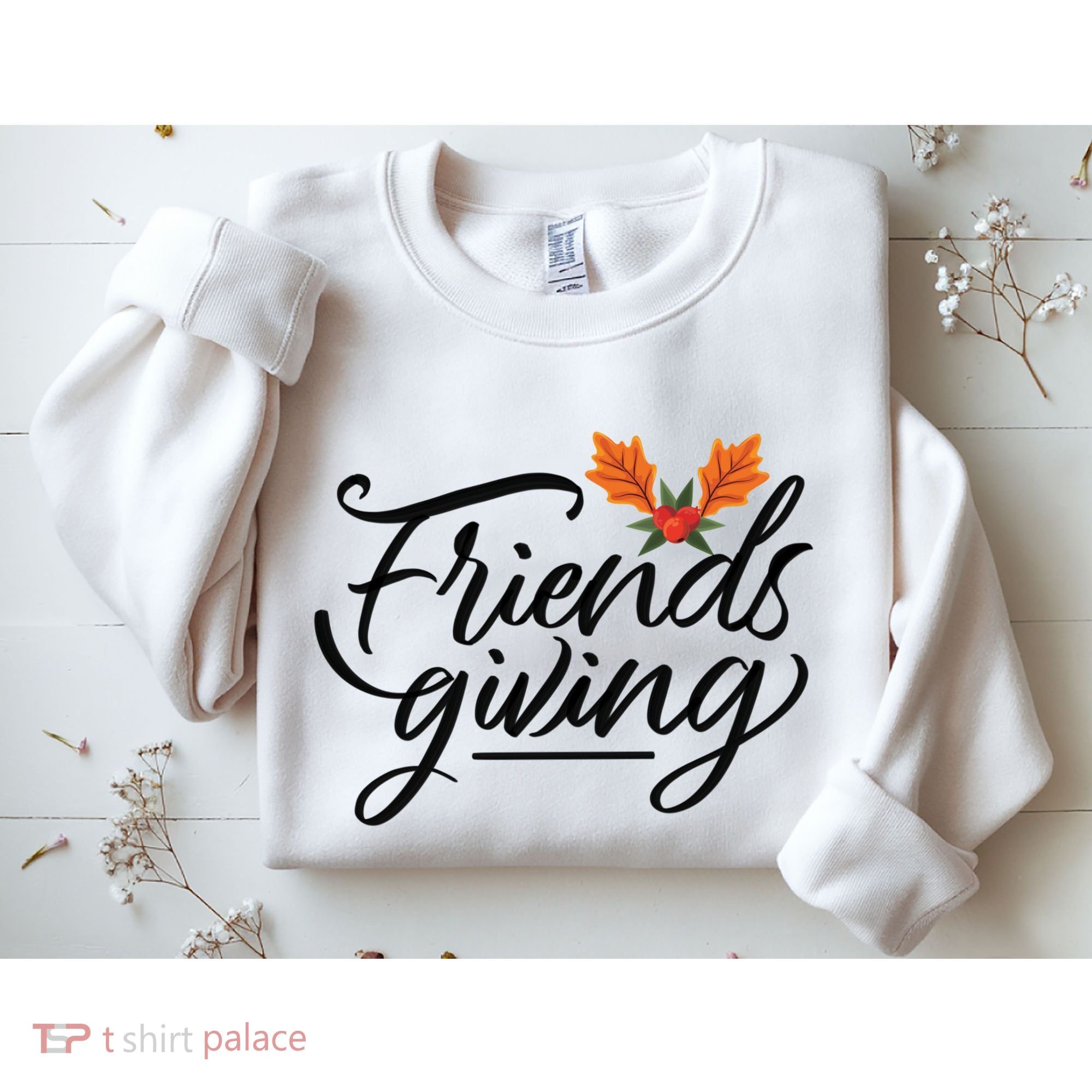 Friendsgiving Holiday Festive Thanksgiving Sweatshirt