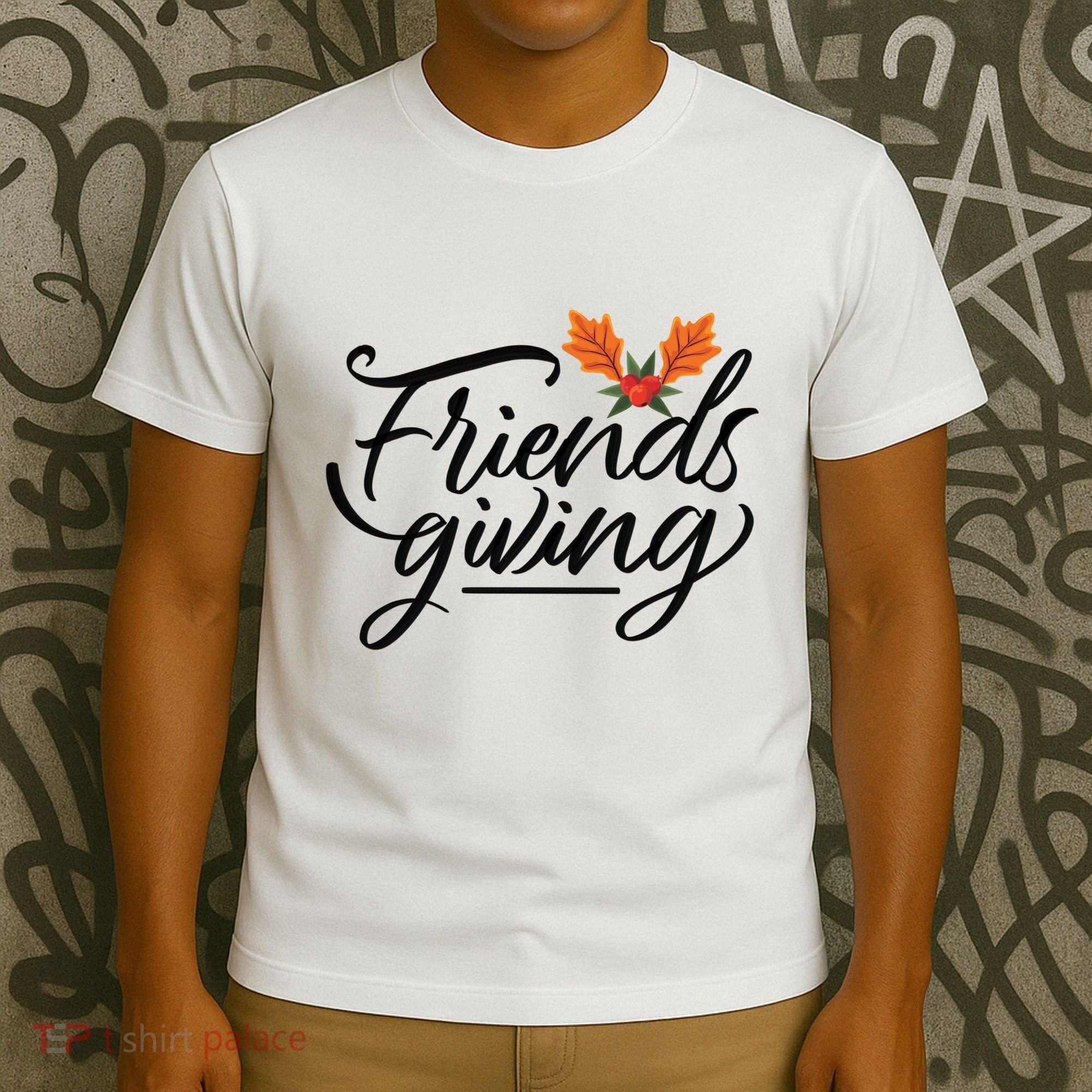 Friendsgiving Holiday Festive Thanksgiving T-Shirt