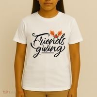 Friendsgiving Holiday Festive Thanksgiving T-Shirt thumb 4
