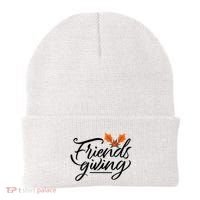 Friendsgiving Holiday Festive Thanksgiving Beanie thumb 0