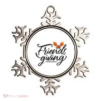 Friendsgiving Holiday Festive Thanksgiving Ornament thumb 0