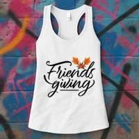 Friendsgiving Holiday Festive Thanksgiving Women's Tank Top thumb 3