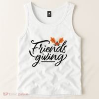 Friendsgiving Holiday Festive Thanksgiving Tank Top thumb 2