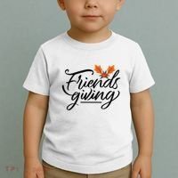 Friendsgiving Holiday Festive Thanksgiving Toddler T-Shirt thumb 2