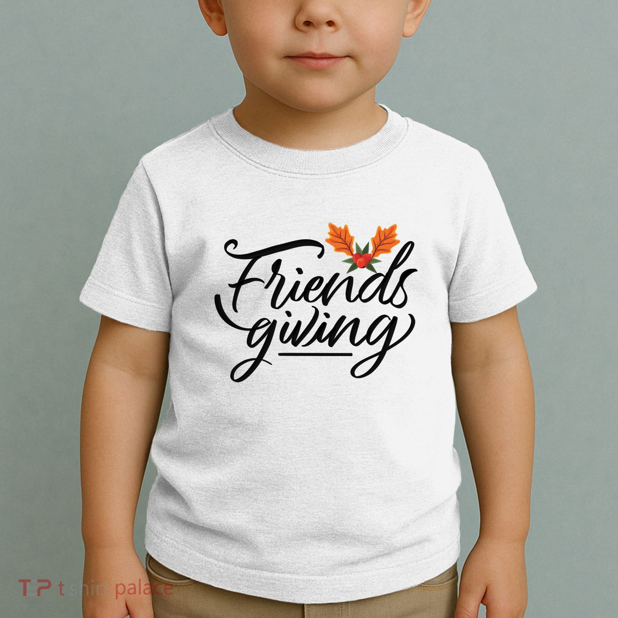 Friendsgiving Holiday Festive Thanksgiving Toddler T-Shirt