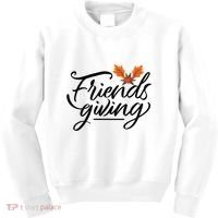 Friendsgiving Holiday Festive Thanksgiving Kids Sweatshirt thumb 0