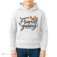 Friendsgiving Holiday Festive Thanksgiving Kids Hoodie thumb 4