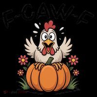 F-Caw-F Halloween Funny Sassy Raven Rooster Coffee Mug thumb 5