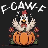 F-Caw-F Halloween Funny Sassy Raven Rooster Beanie thumb 2