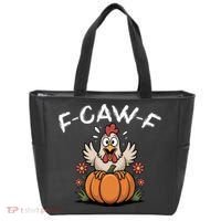 F-Caw-F Halloween Funny Sassy Raven Rooster Tote Bag thumb 0