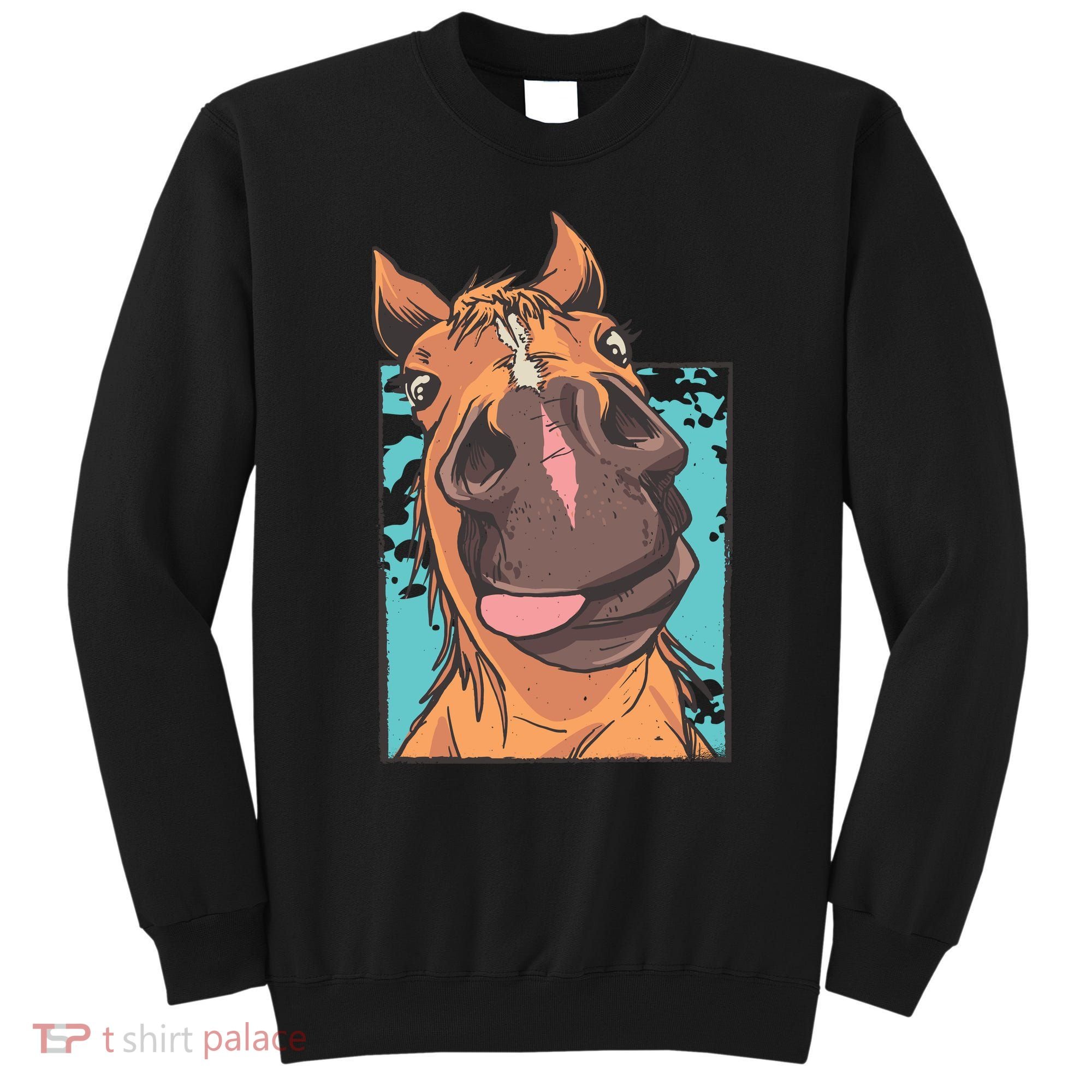 Funny Horse Face Sweatshirt