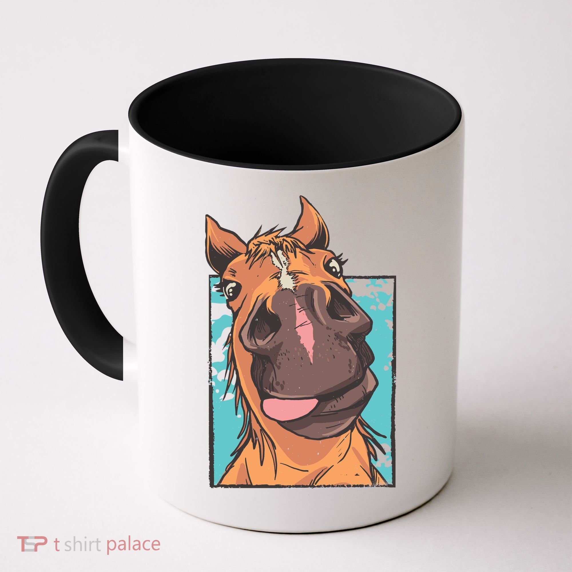 Funny Horse Face Coffee Mug