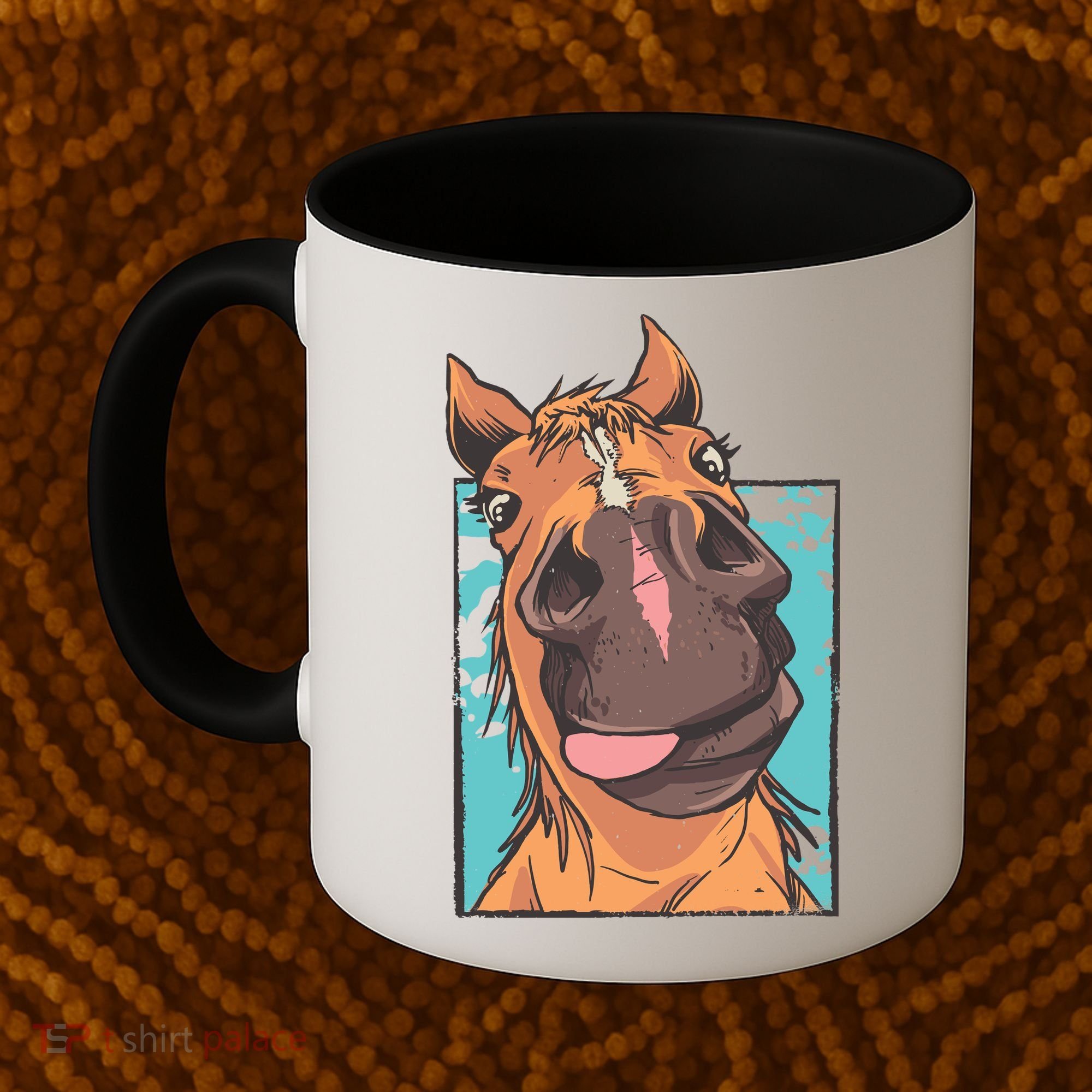 Funny Horse Face Coffee Mug
