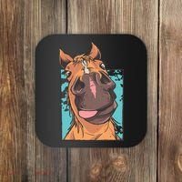 Funny Horse Face Coaster thumb 0