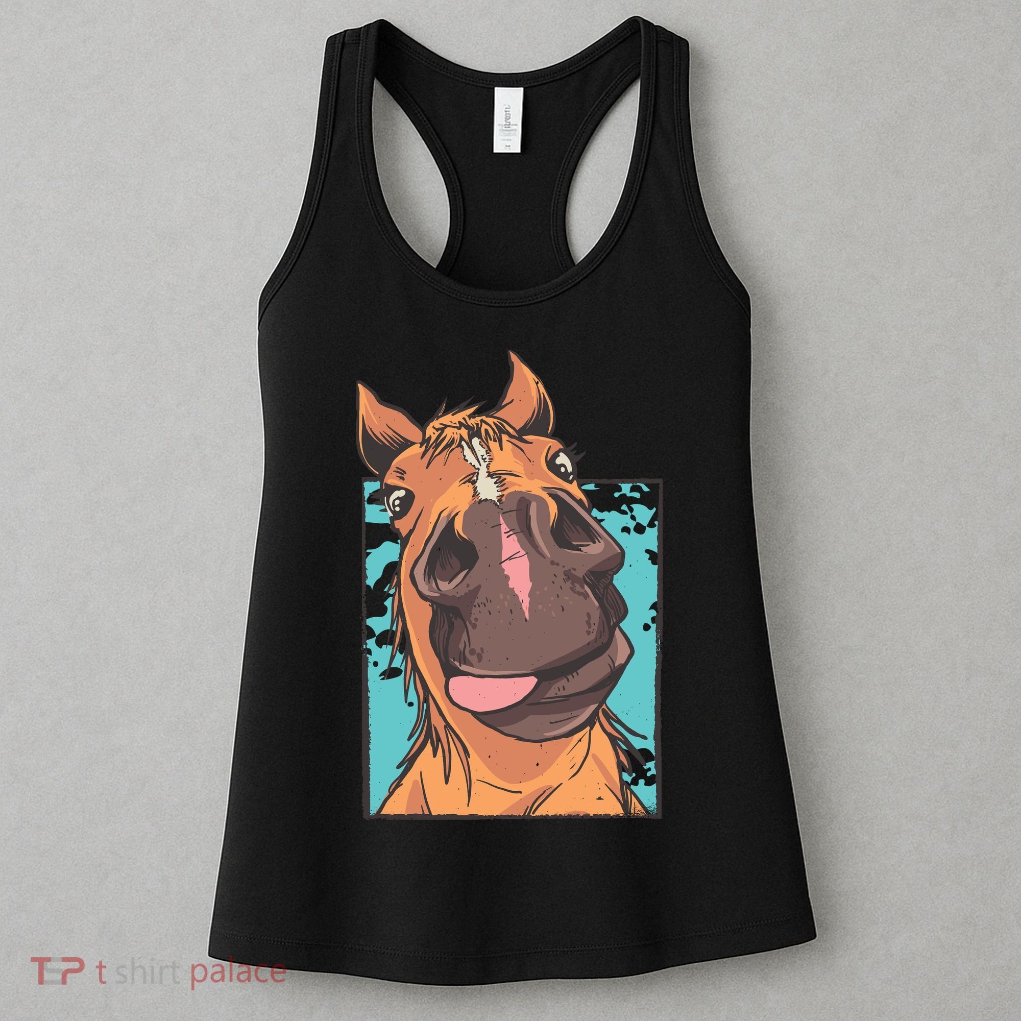 Funny Horse Face Women's Tank Top