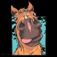 Funny Horse Face Toddler T-Shirt thumb 4