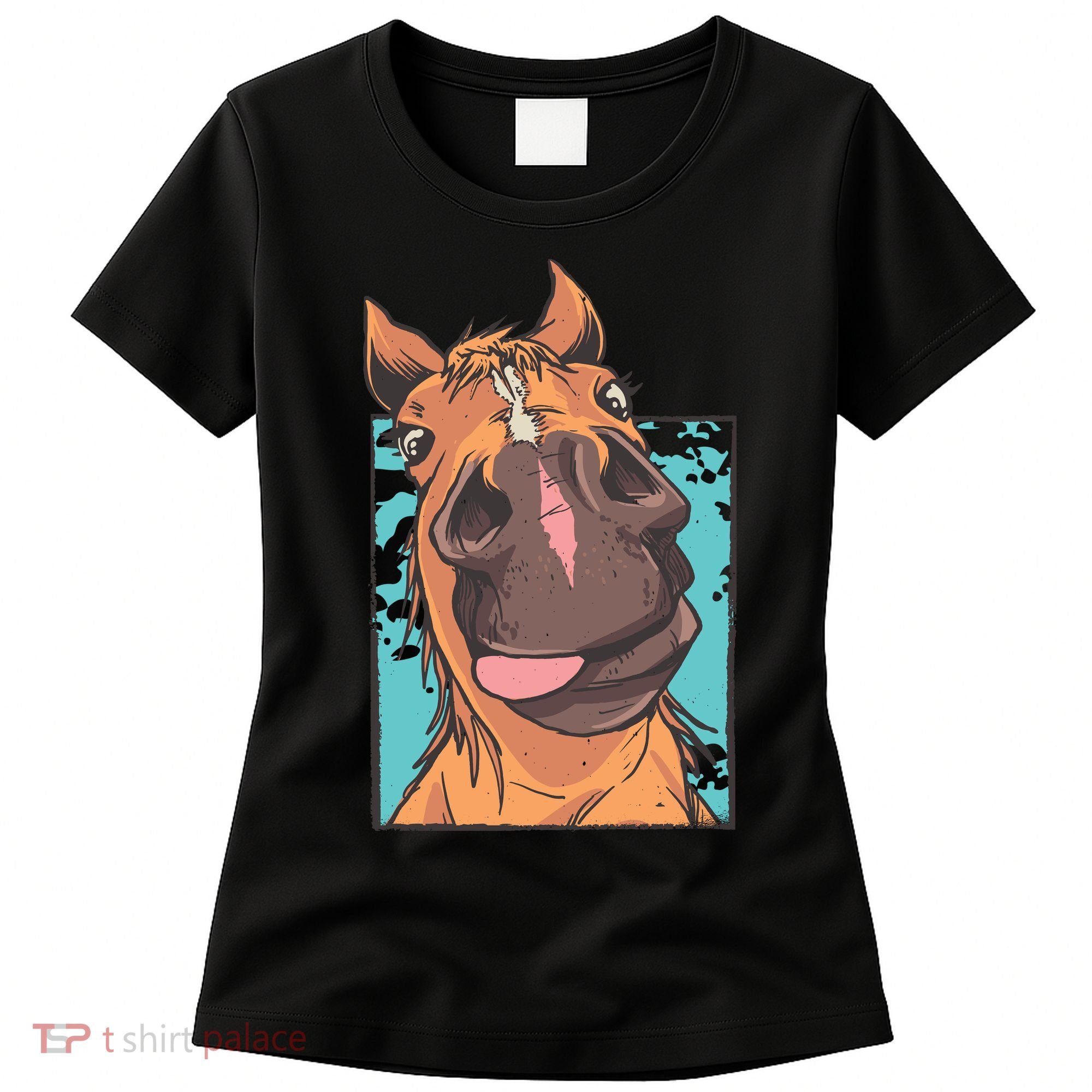 Funny Horse Face Women's T-Shirt