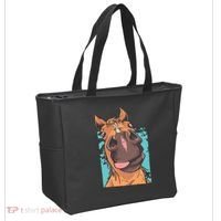 Funny Horse Face Tote Bag thumb 2