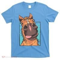 Funny Horse Face T-Shirt thumb 0