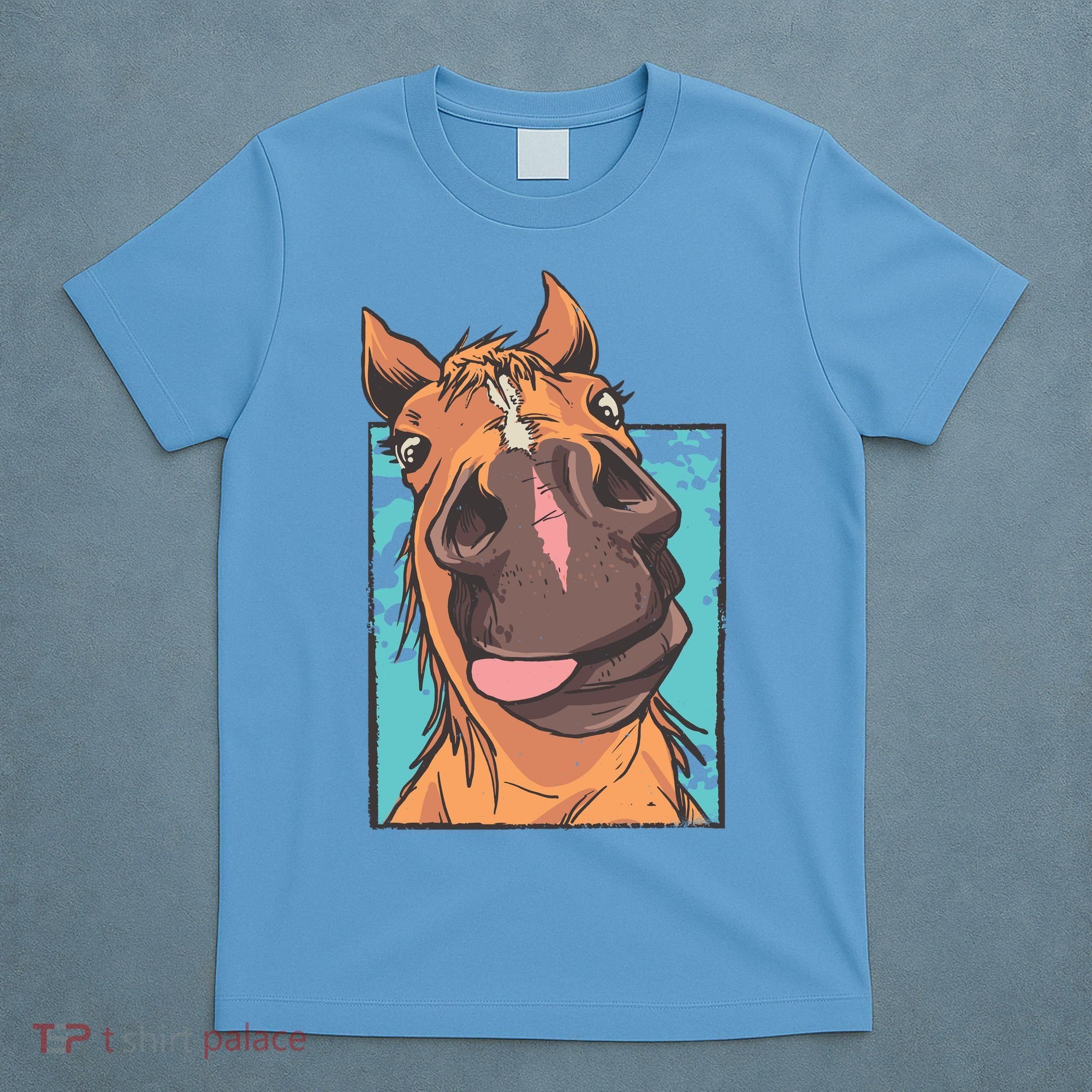 Funny Horse Face T-Shirt