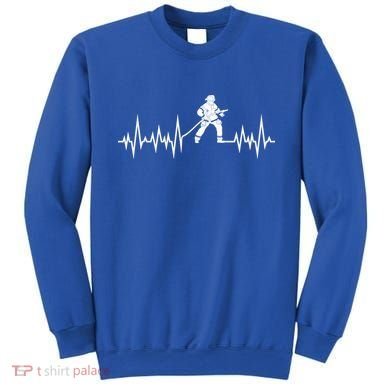 Fire Heartbeat Firefighter Fire Fighter Meaningful Gift Sweatshirt