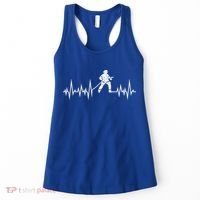 Fire Heartbeat Firefighter Fire Fighter Meaningful Gift Women's Tank Top thumb 0