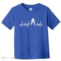 Fire Heartbeat Firefighter Fire Fighter Meaningful Gift Toddler T-Shirt thumb 0