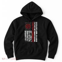 Firefighter Husband Father Fireman Fathers Day Gift For Dad Hoodie thumb 0