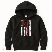 Firefighter Husband Father Fireman Fathers Day Gift For Dad Kids Hoodie thumb 0