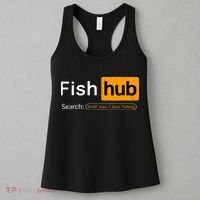 Fish Hub Funny Dirty Fishing Joke MILF Man I Love Fishing Women's Tank Top thumb 3
