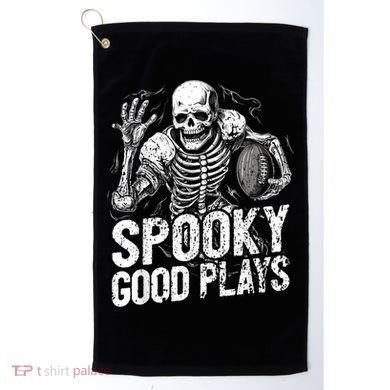 Football Halloween Golf Towel