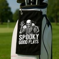 Football Halloween Golf Towel thumb 2