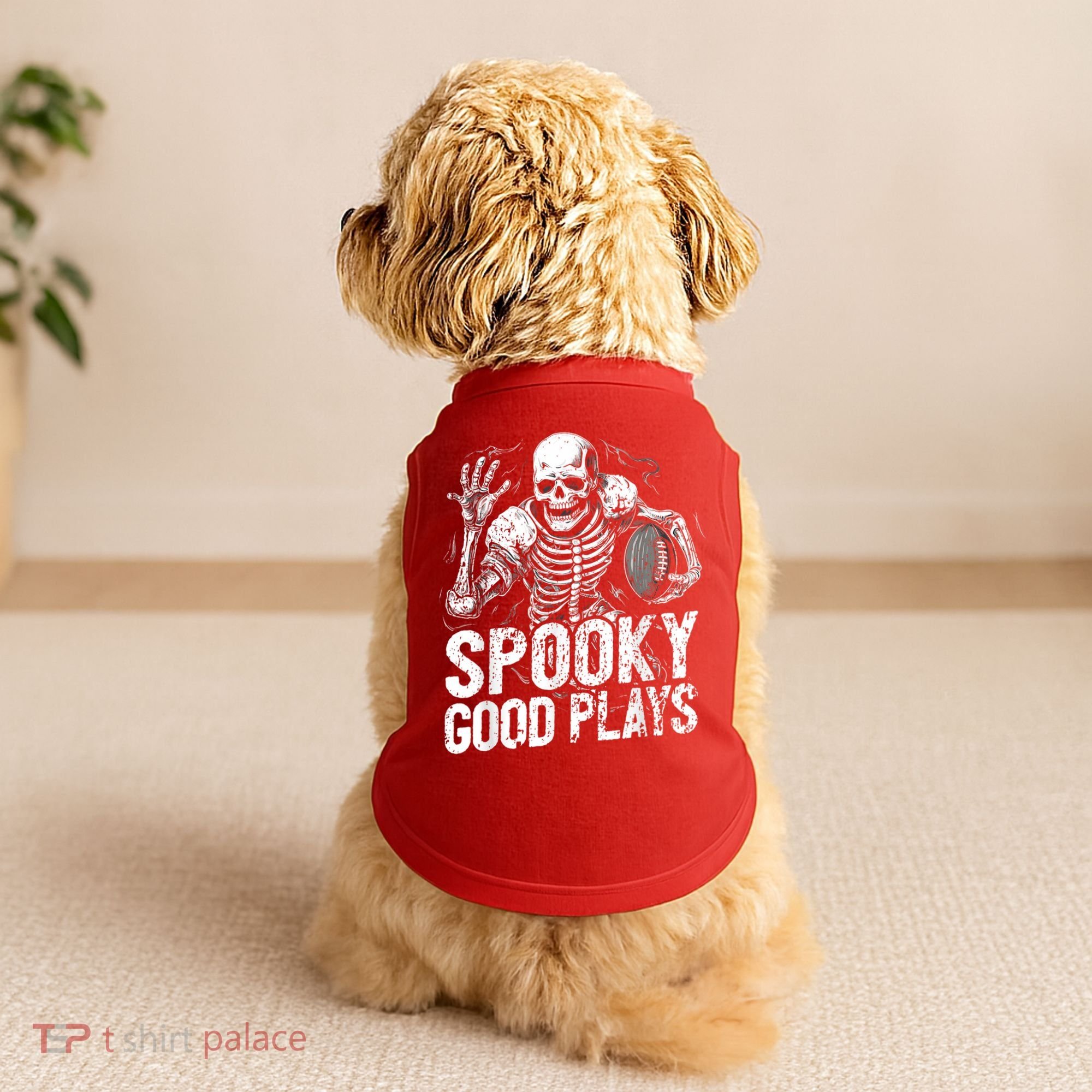 Football Halloween Doggie Tank