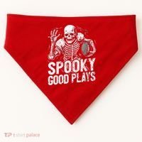 Football Halloween USA-Made Doggie Bandana thumb 0